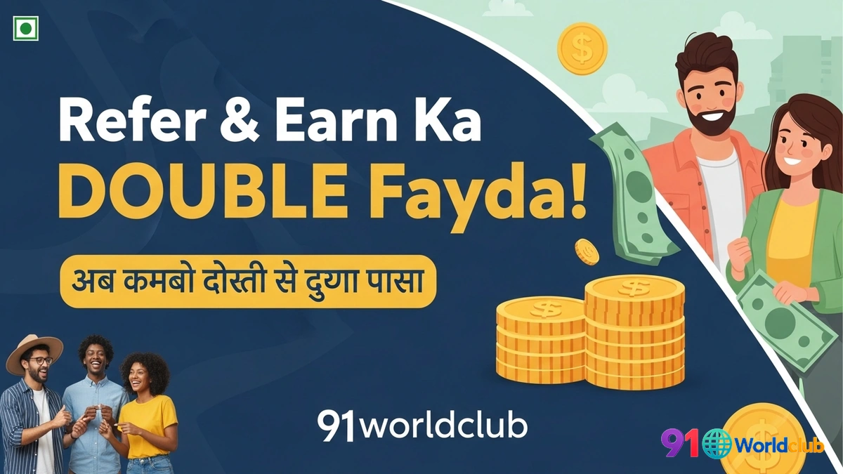 91 Club Refer & Earn
