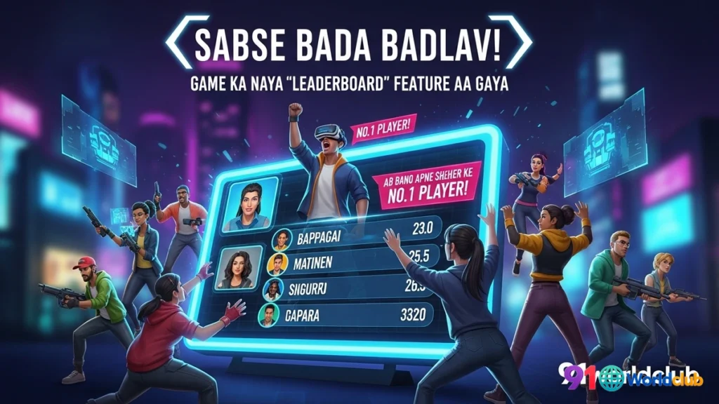 91 Club leaderboard par Rank 1 haasil karne wala player.