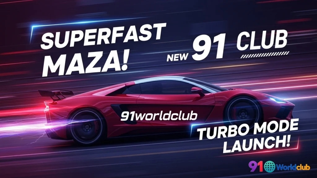 91 Club ka naya TURBO Mode ka promotional poster.