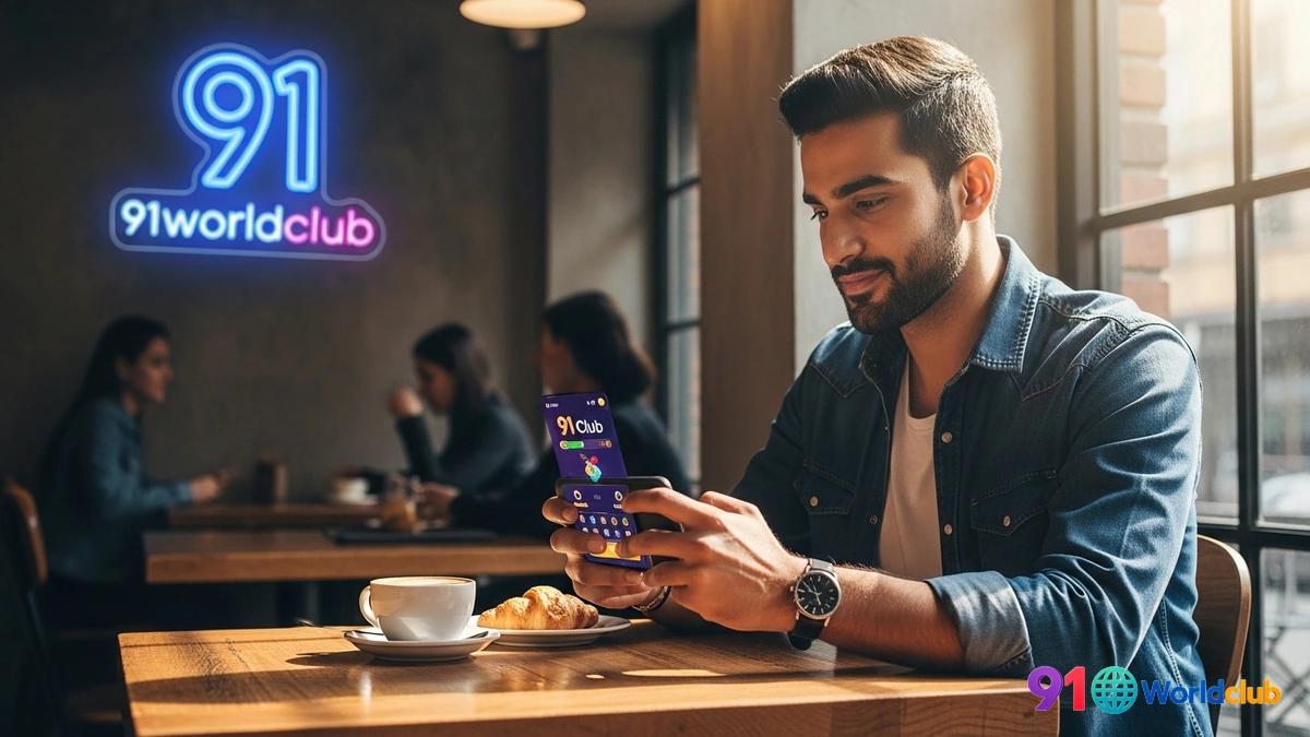 Ek pro player 91 Club par jeetne ke liye secret tips ka istemal kar raha hai.