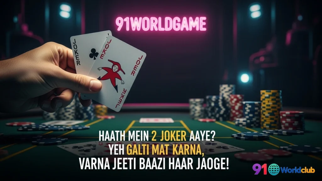 91 Club mein do Jokers ke saath winning strategy banate hue.