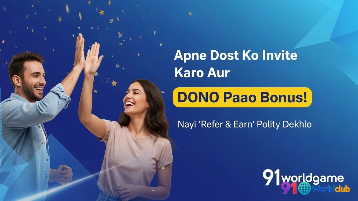 91 Club Refer & Earn